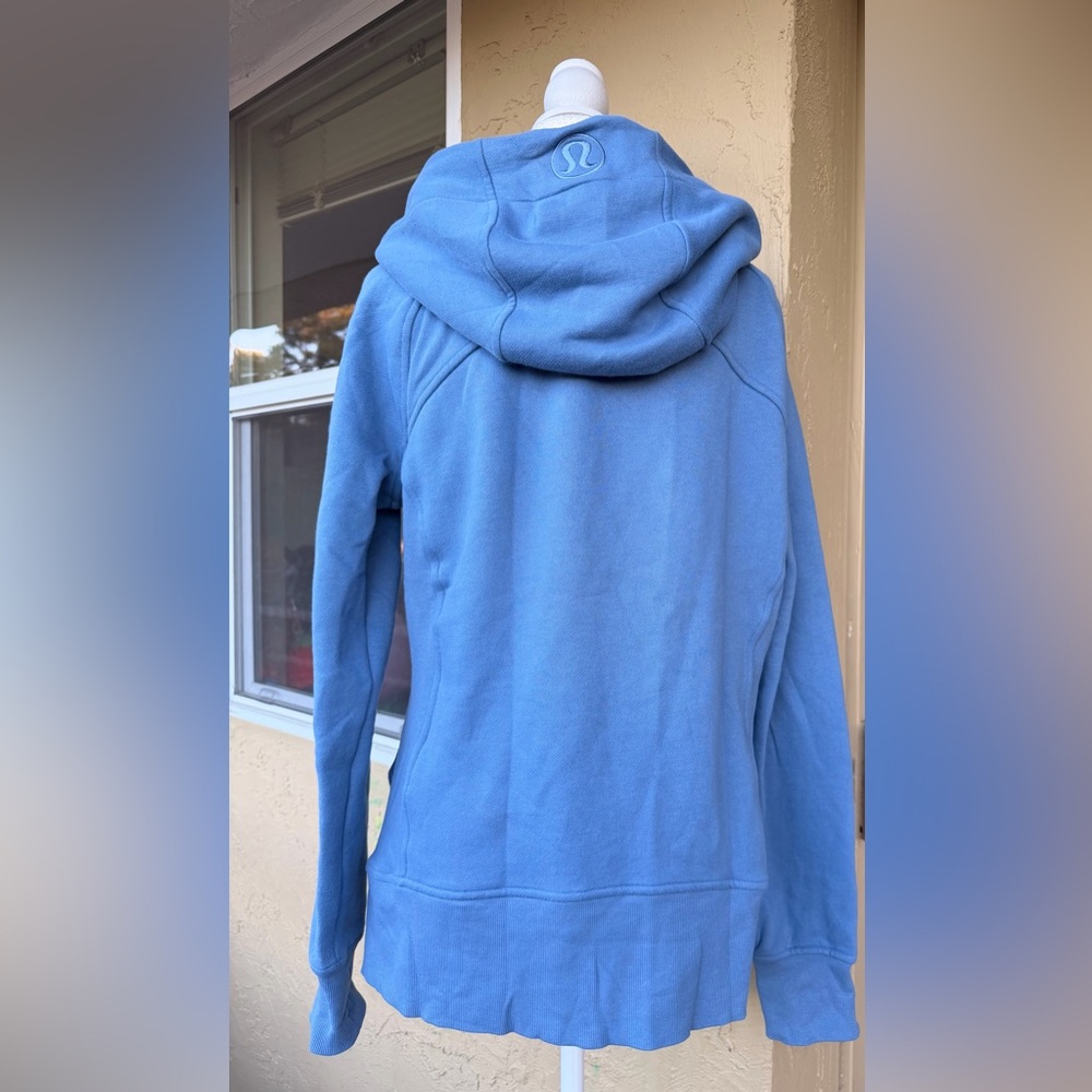 lululemon athletica Blue Jacket With a gold zipper - Picture 4 of 8